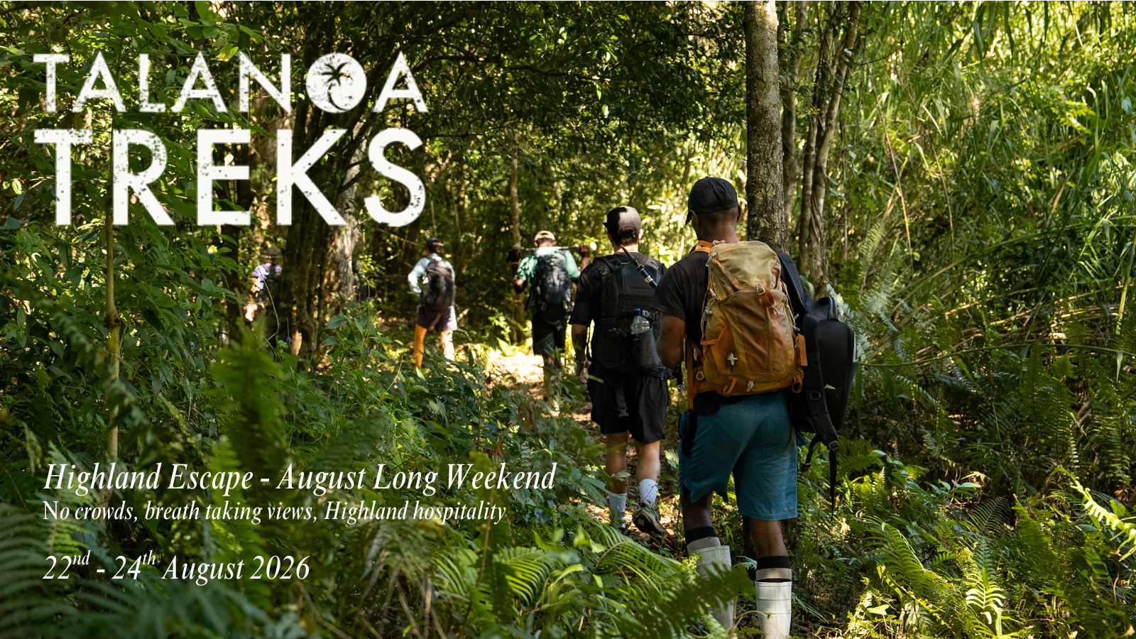 Highland Escape - August Long Weekend Poster