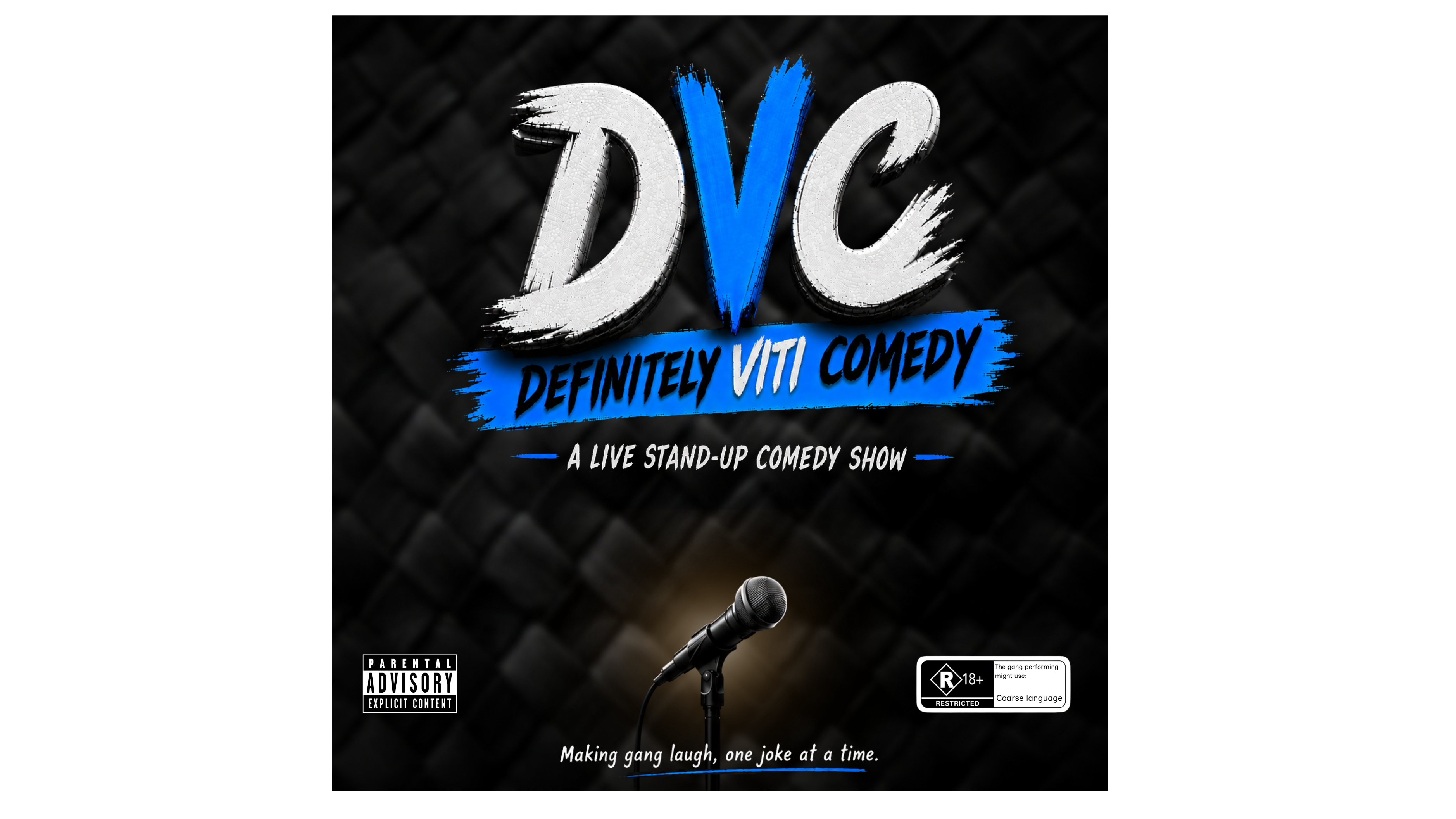 DVC - Definitely Viti Comedy Poster