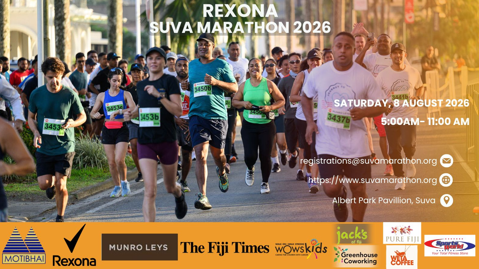 Rexona Suva Marathon 2026 Poster