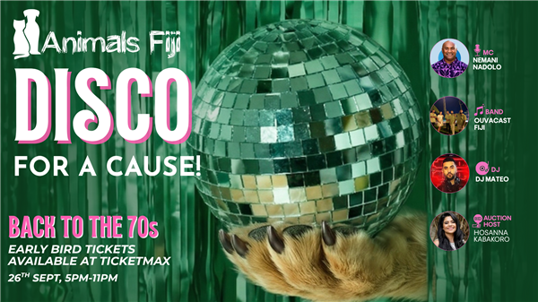 Animals Fiji’s Disco for a Cause 2026