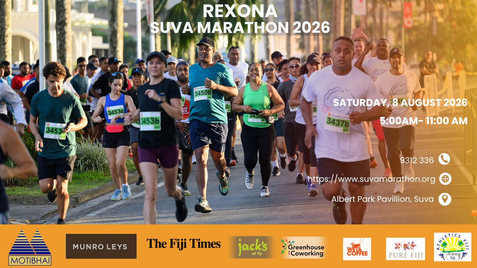 Rexona Suva Marathon 2026 Poster