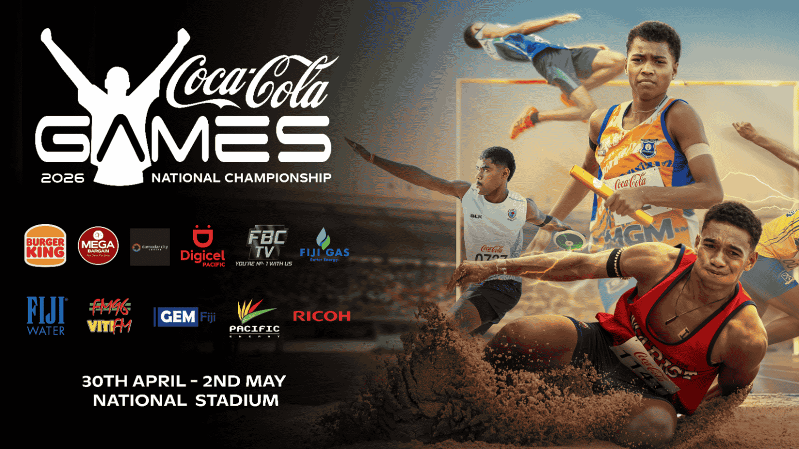 The Coca-Cola Games National Championship 2026 Poster