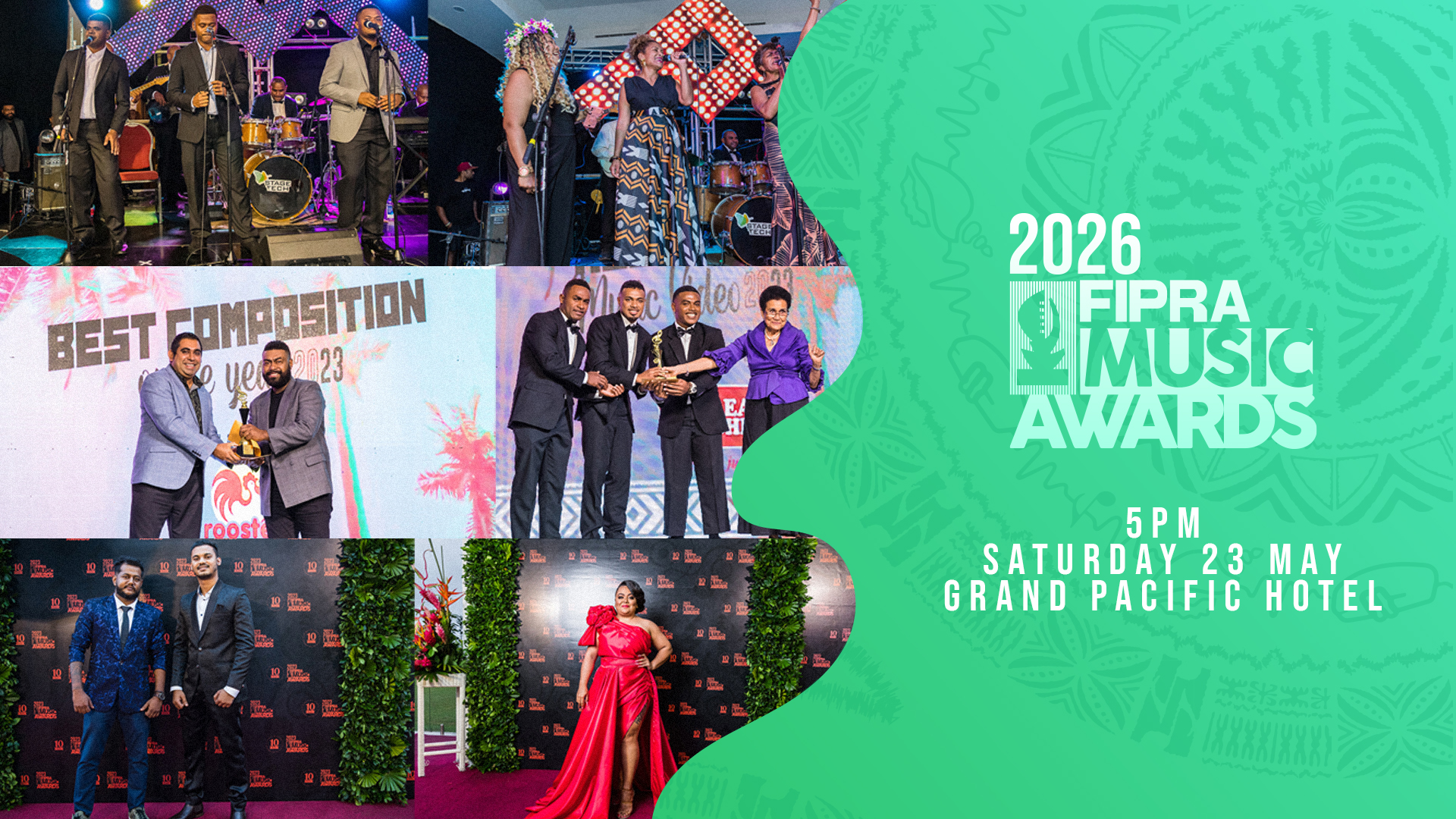Fiji Performing Rights Associations Music Awards - FIPRAMAS Poster