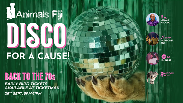 Animals Fiji’s Disco for a Cause 2026