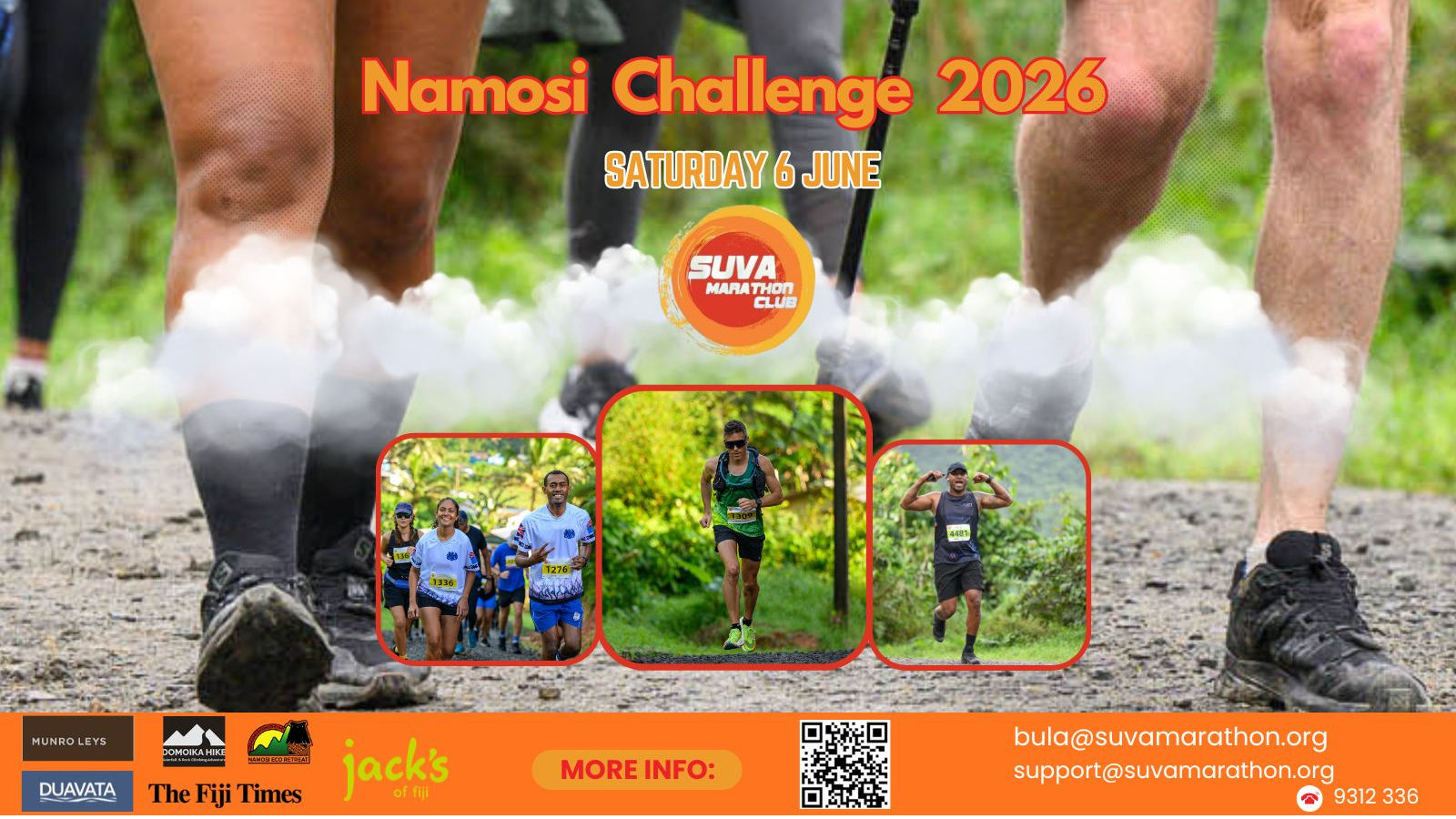 Suva Marathon Club - Namosi Challenge Poster
