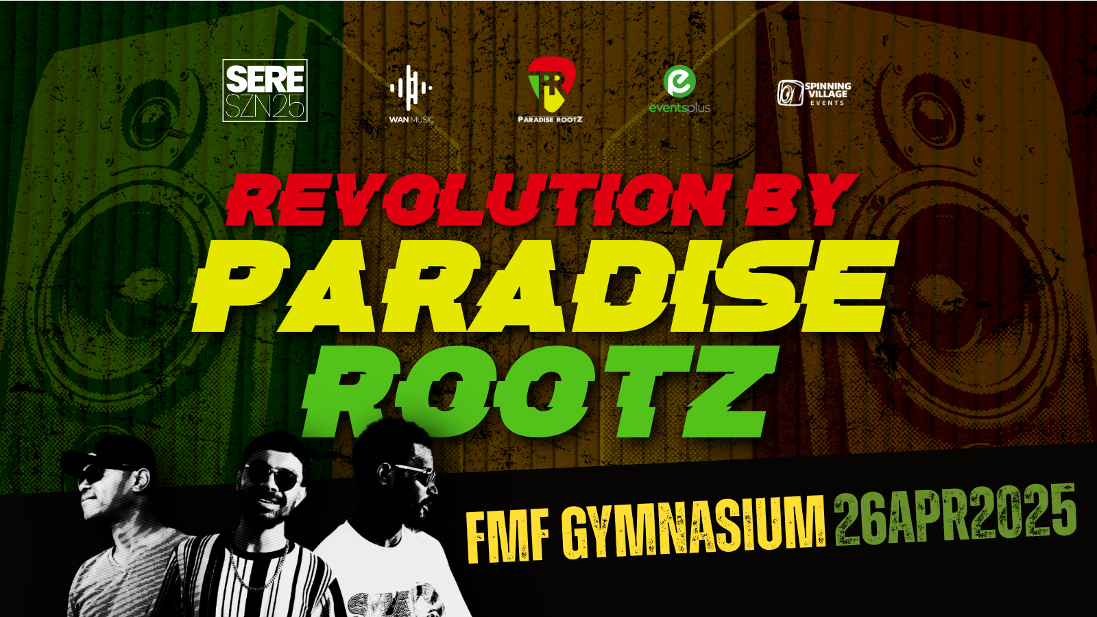 Revolution by Paradise Rootz Poster