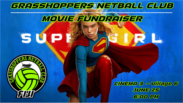 Grasshoppers Netball Club Movie Fundraiser