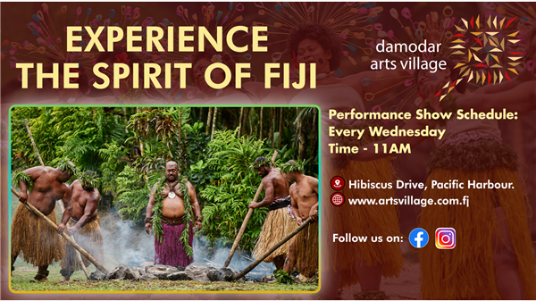 Damodar Arts Village - Spirit of Fiji Tour