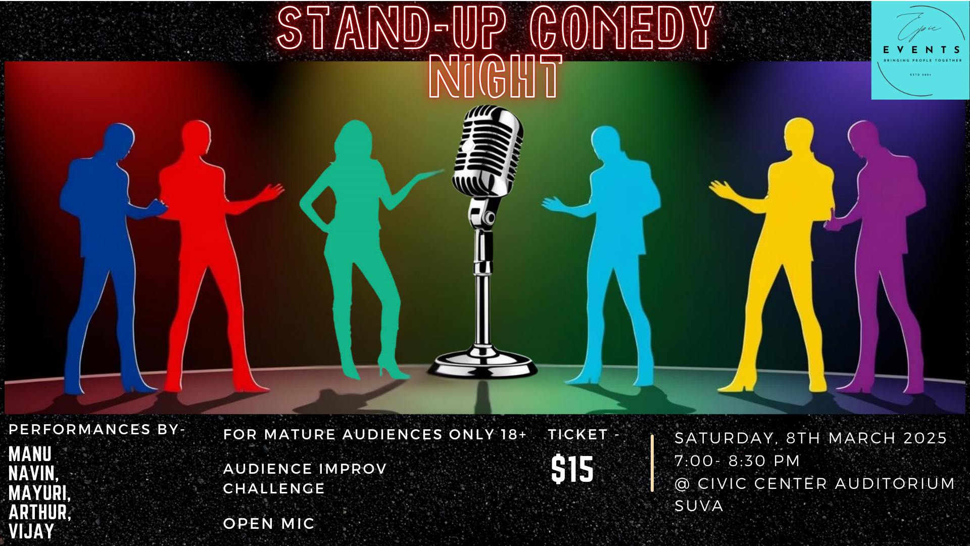 Stand-Up Comedy Night Poster